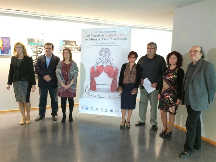 El cartel de las Jornadas Teatro del Siglo de Oro es de Carlos Ramón Santiago.