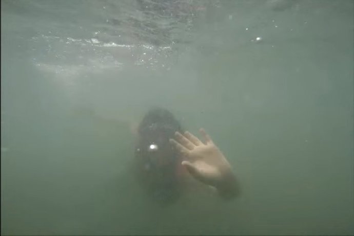 Submarinista en Nueva Zelanda