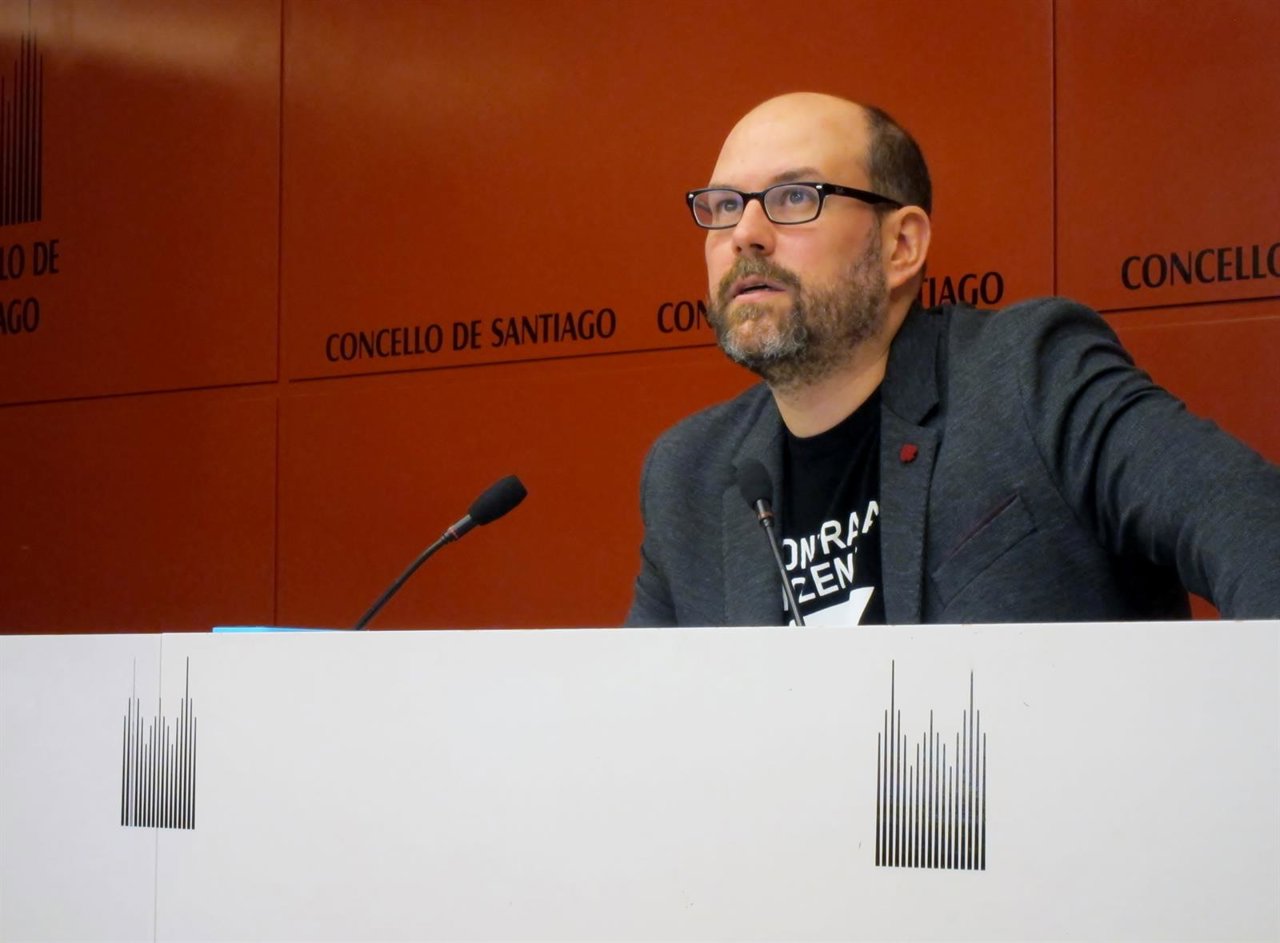 El alcalde de Santiago, Martiño Noriega