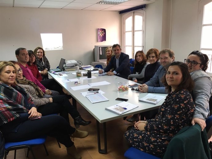 Una de las reuniones de las Comisiones Mixtas de los Servicios Sociales.
