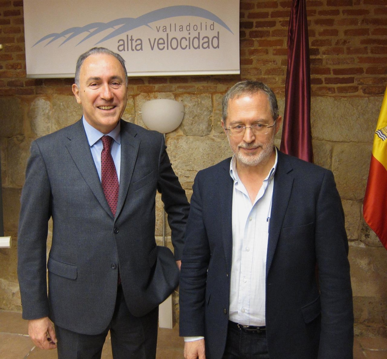 Los concejales de Valladolid Antonio Gato y Manuel Saravia
