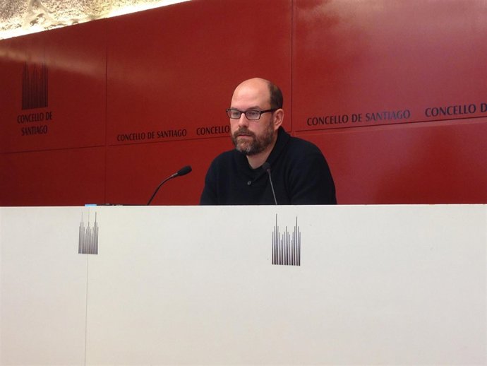 Martiño Noriega en rueda de prensa