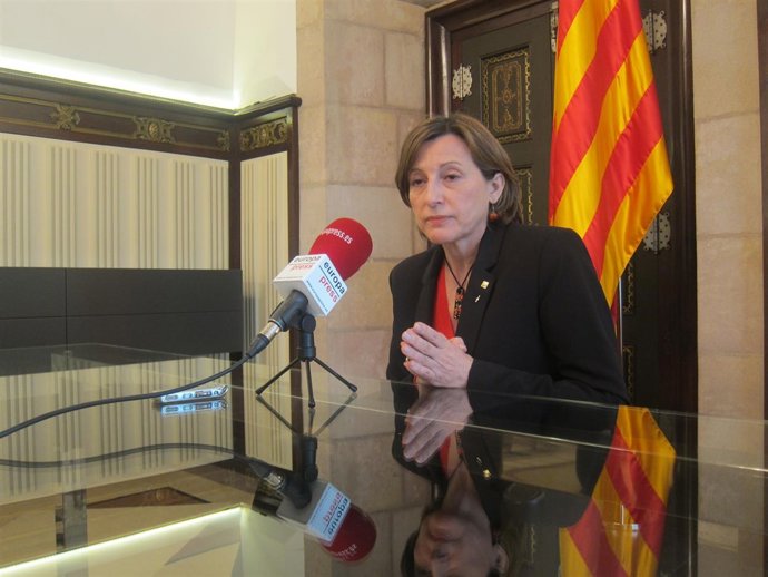 Carme Forcadell, presidenta del Parlament