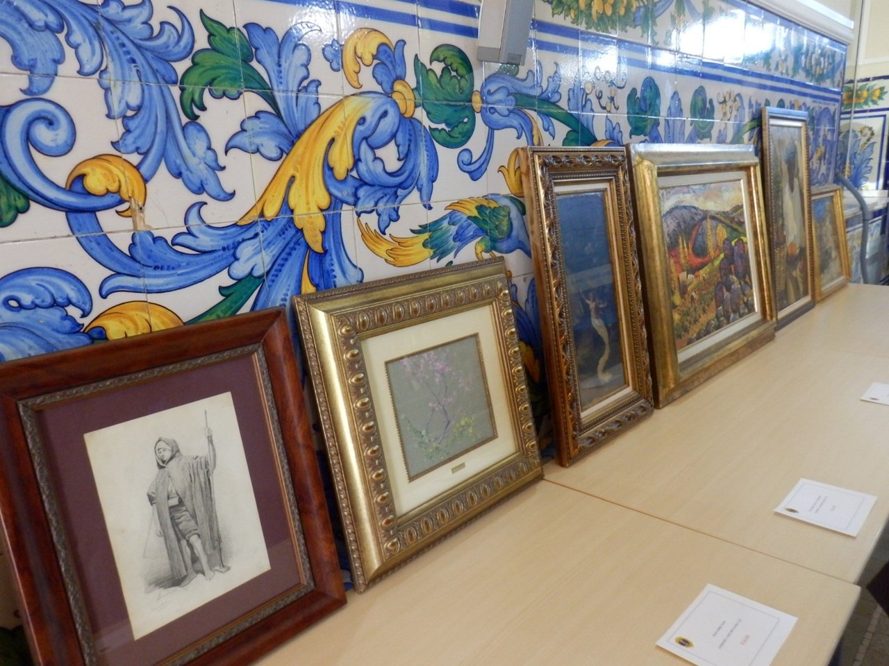 Exposición de obras intervenidas 