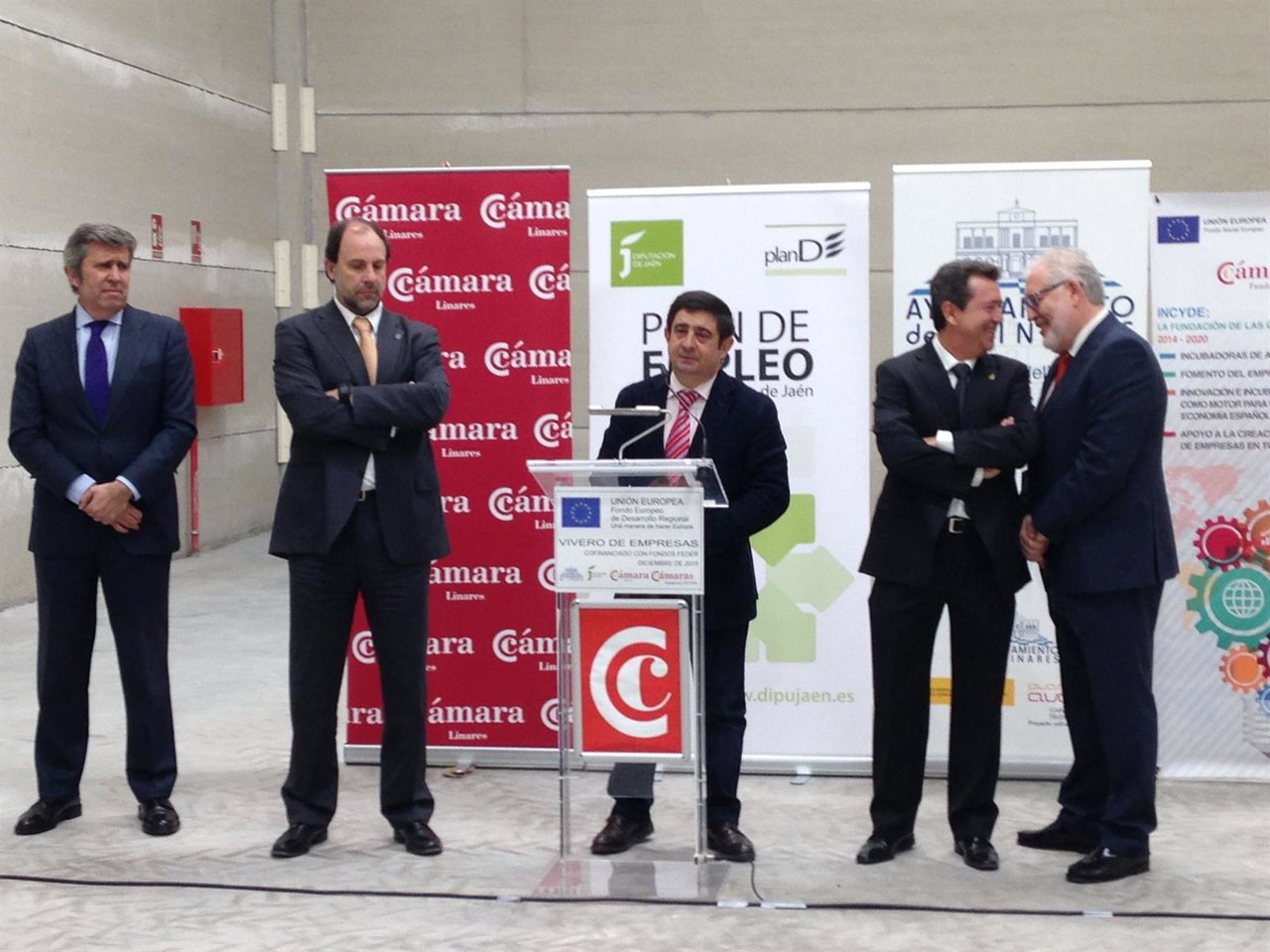 Inauguración del Vivero de Empresas de Linares