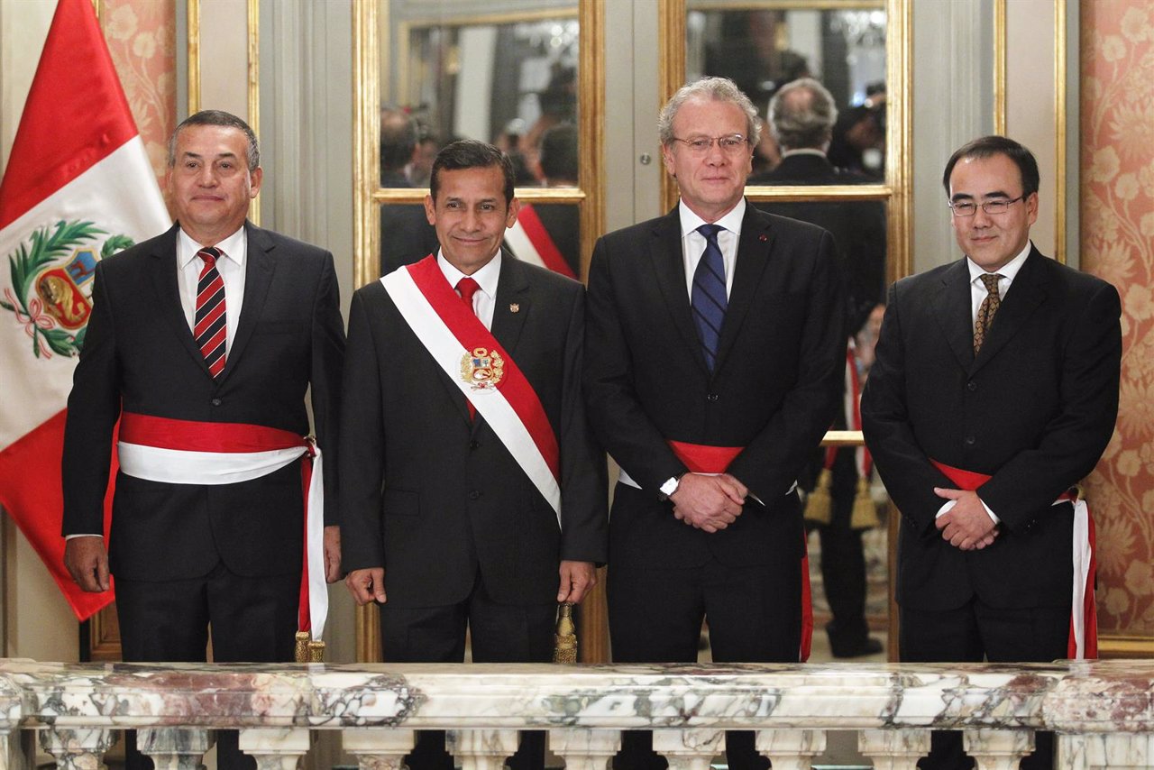 Ollanta Humala, Gonzalo Gutiérrez, Daniel Urresti, Jose Gallardo
