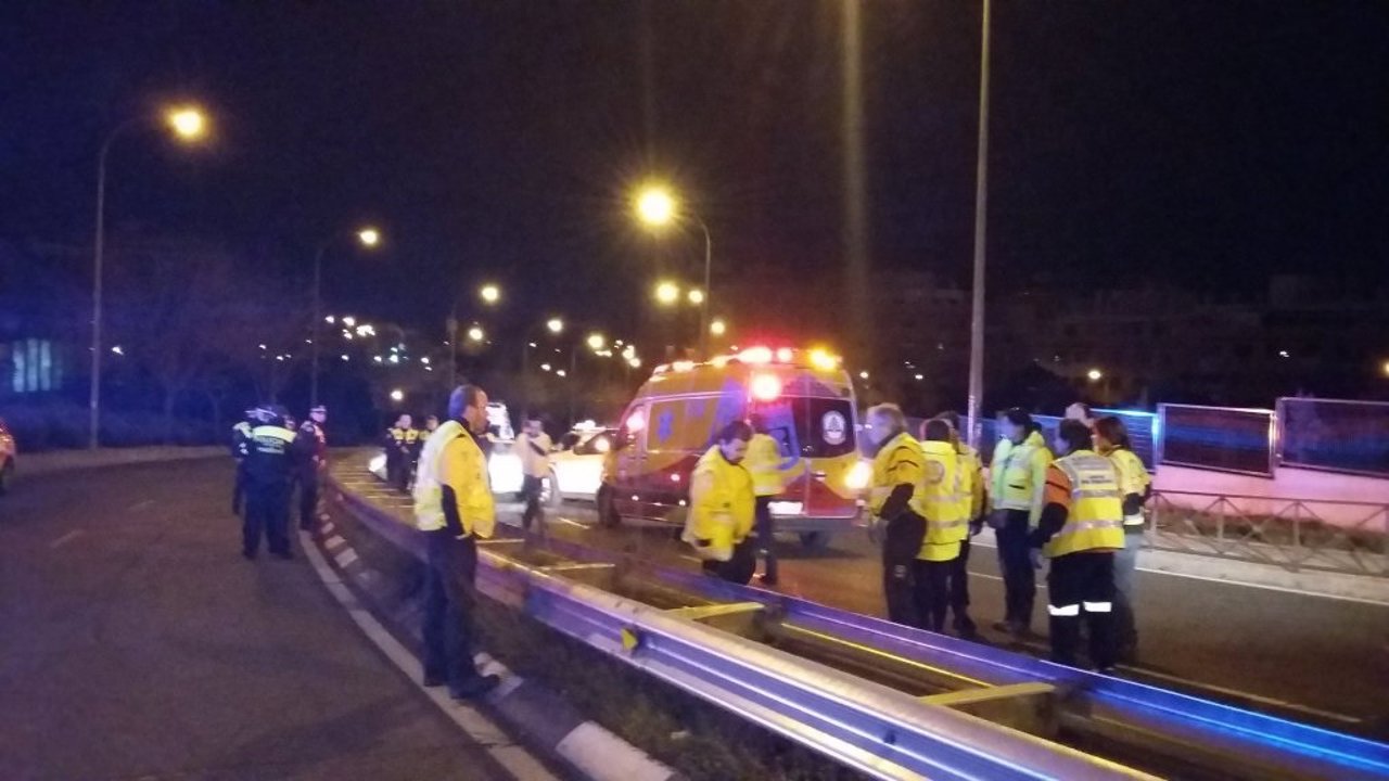 Accidente moto Pedro Bosch Madrid