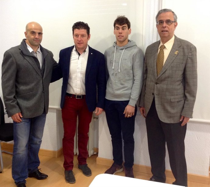 Presentación de la velada de boxeo