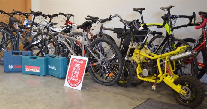 Bicicletas robadas en trasteros de Sarriguren
