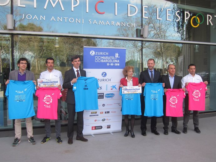 Representantes de la Zurich Marató de Barcelona