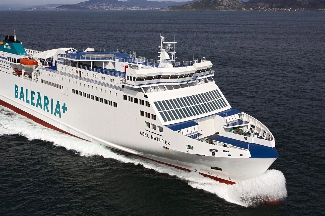 El buque de Baleària