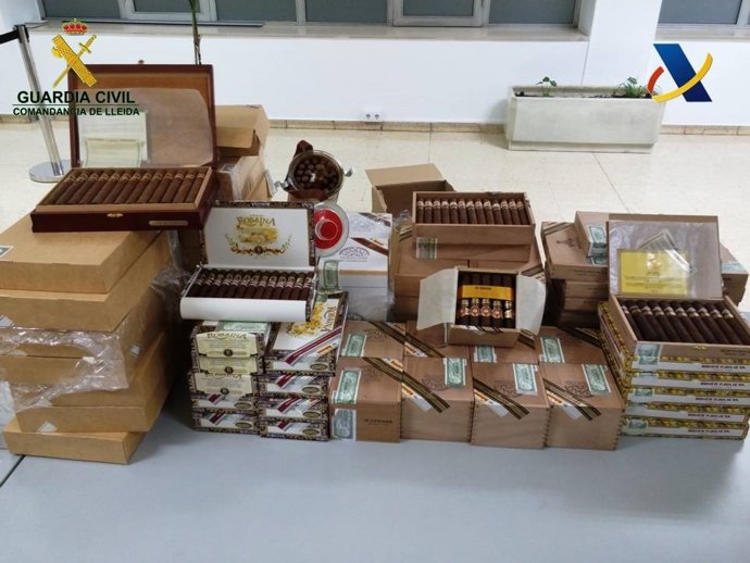 Puros intervenidos en La Farga de Moles