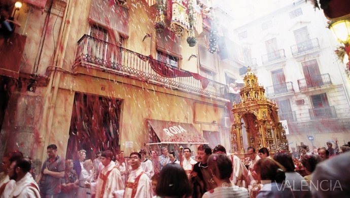 Fiesta del Corpus en Valencia