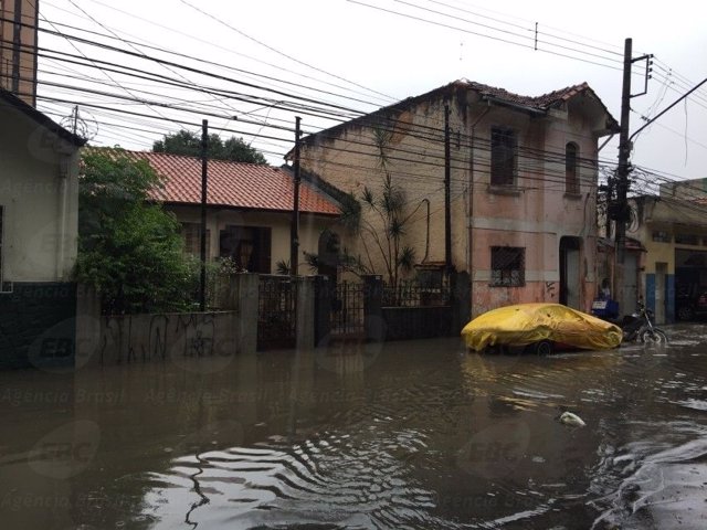 Inundaciones en Sao Paulo
