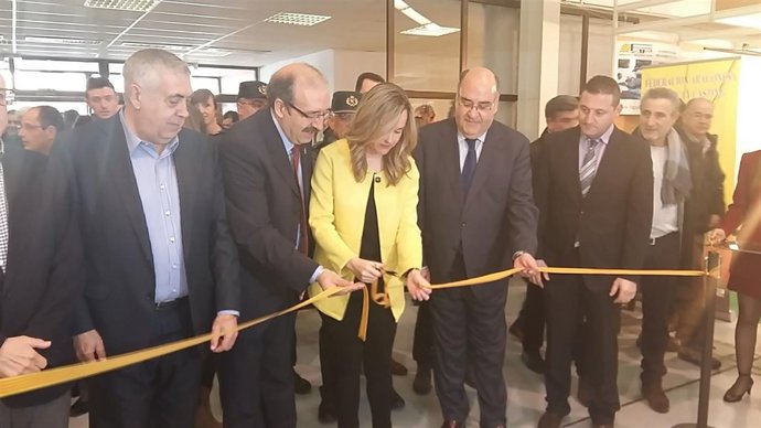 Pilar Alegría ha inaugurado la XV edición de CAPTUR.