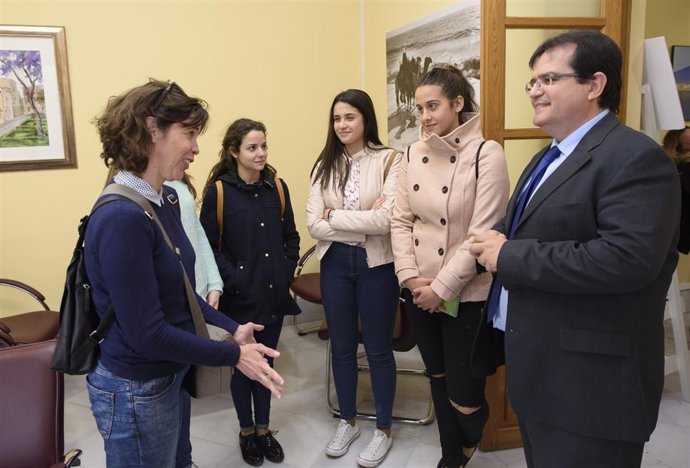 Cuatro alumnas del IES Mar de Pulpí visitan Filming Almería.