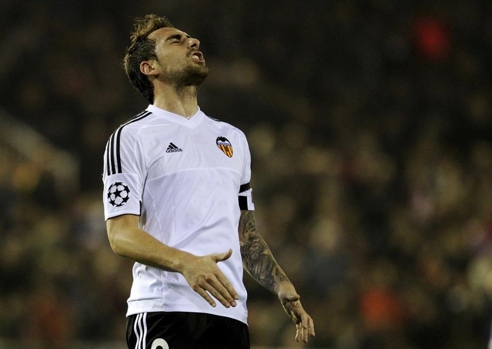 Paco Alcácer lamenta la eliminación del Valencia en la 'Champions'