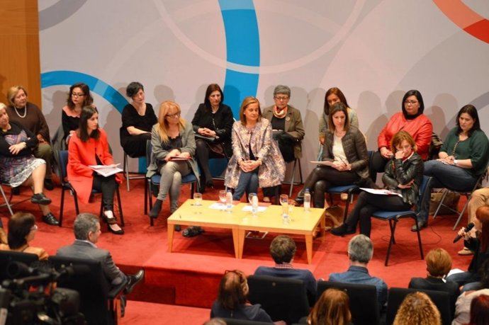 Acto de mujeres socialistas en Pontevedra