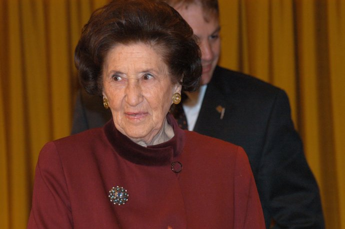 La presidenta de honor de la Fundación Carulla,  Maria Font de Carulla