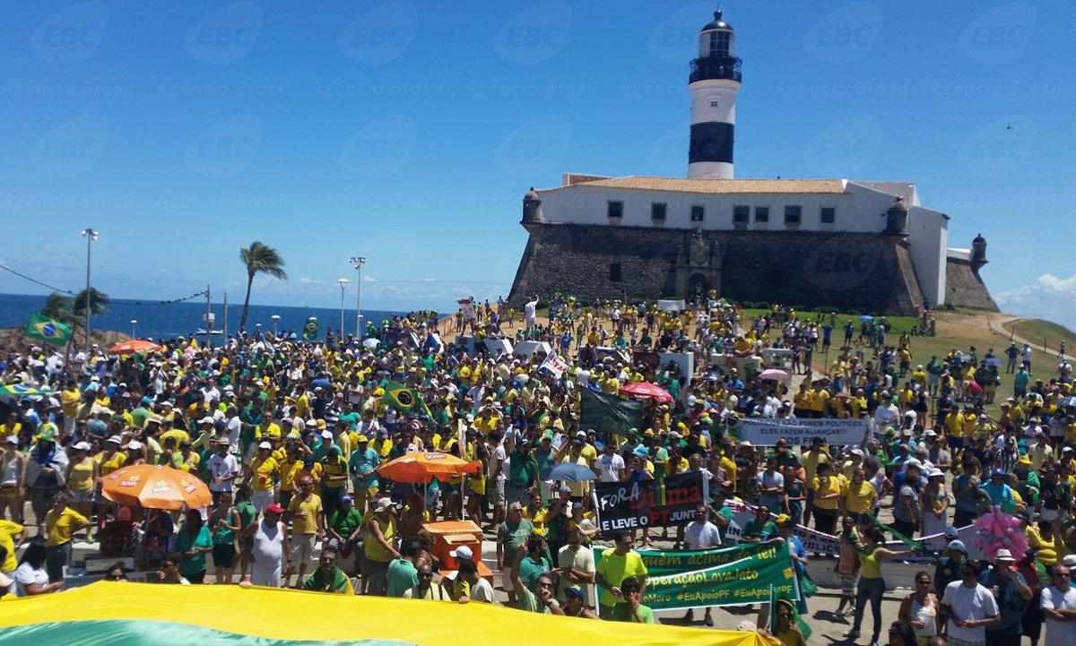 En Imágenes Las Marchas Contra Rousseff Y Lula Inundan Brasil 4266