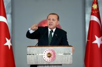 Erdogan recalca que Turquía "no abandonará su derecho a la autodefensa ante el terrorismo"