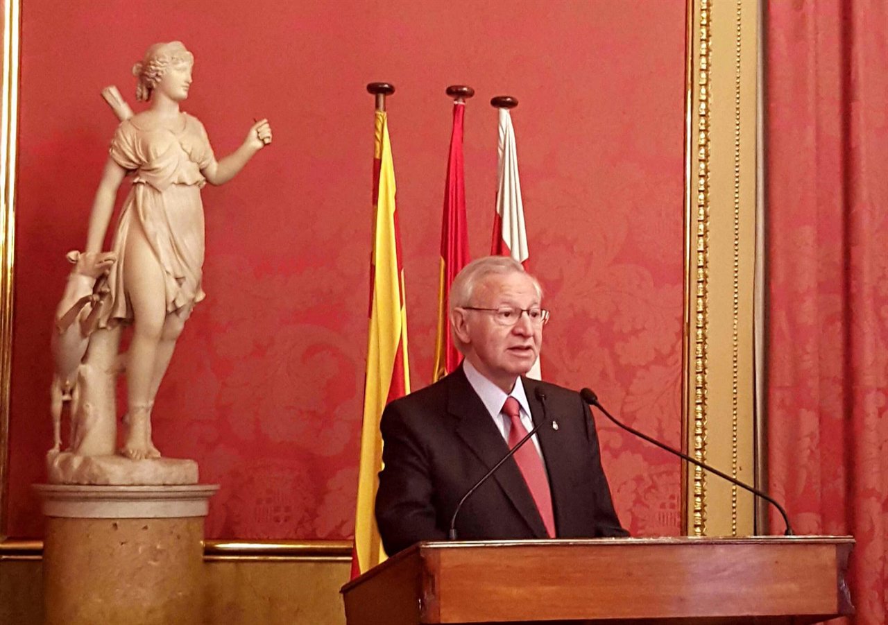 El pte. Del Consejo de Cámaras de Catalunya, Miquel Valls