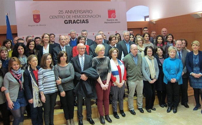 Presentación del 25 aniversario del Centro de Hemodonación