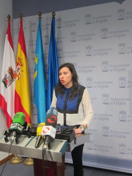 La concejala de XSP Nuria Rodríguez. 