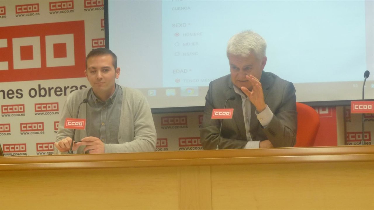 José Luis Gil y Julián Gómez, CCOO