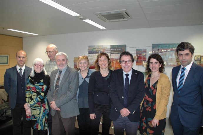 Jurado de los premios literarios Roc Boronat de Once Catalunya