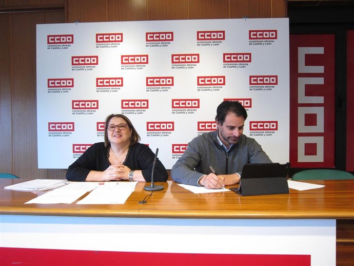 Inma de Pablo y Vicente Sánchez