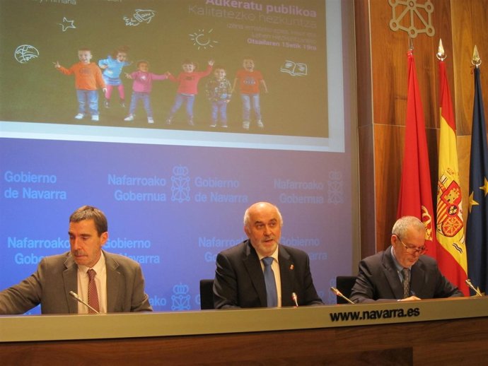 José Luis Mendoza, consejero de Educación del Gobierno de Navarra.