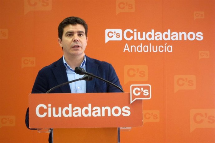 El portavoz adjunto de Ciudadanos en el Parlamento andaluz, Sergio Romero