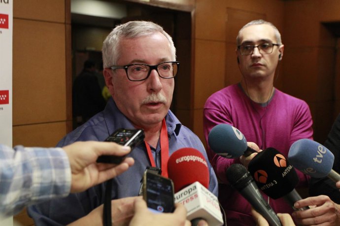Declaraciones del secretario general de CC.OO., Ignacio Fernández Toxo, 
