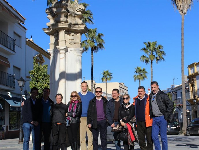 Visita de agencias de viajes de receptivos a Carmona y Lebrija