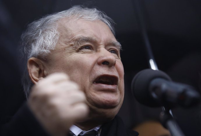 El líder del PiS, Jaroslaw Kaczynski