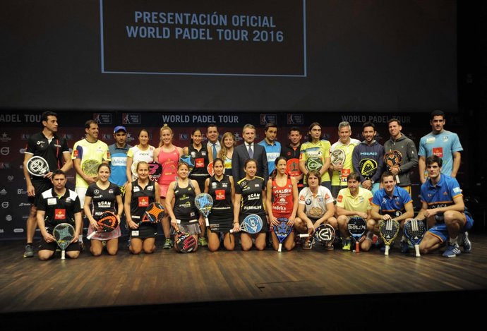 Presentación del calendario del World Pádel Tour 2016