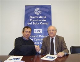 Eduardo Domingo (Endesa) y Gregori Salvat (Gremio de la Construcción)