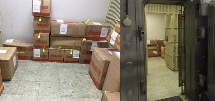 Caja fuerte con bienes regalados a Lula 