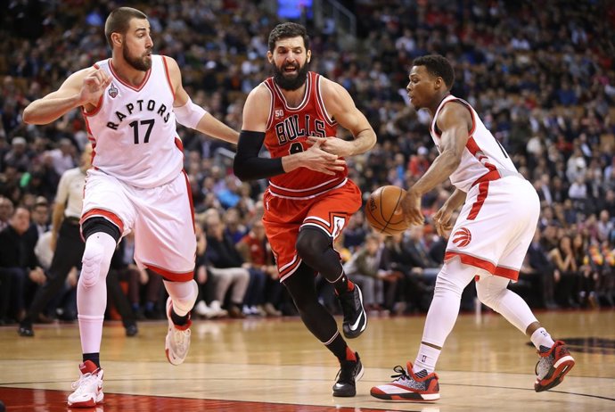 Mirotic en el Raptors-Bulls