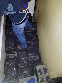 Desarticulada una red que introducía hachís en España