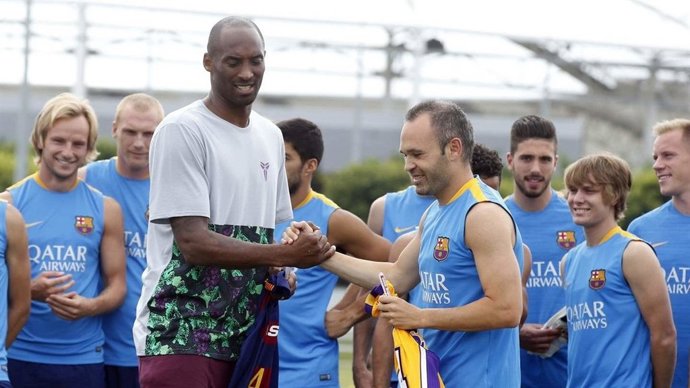 Kobe Bryant Andrés Iniesta Barcelona