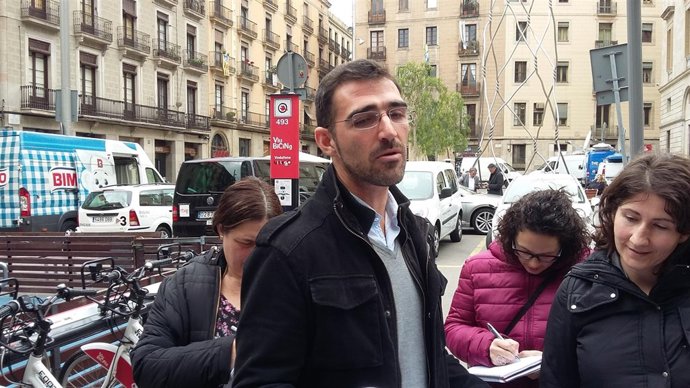 Ricard Riol,portavoz plataformas por la Calidad del Aire y Diagonal per a Tothom