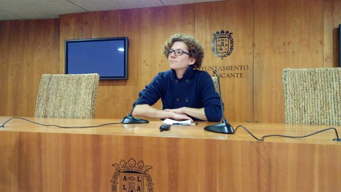 Marisol Moreno, este martes en Alicante
