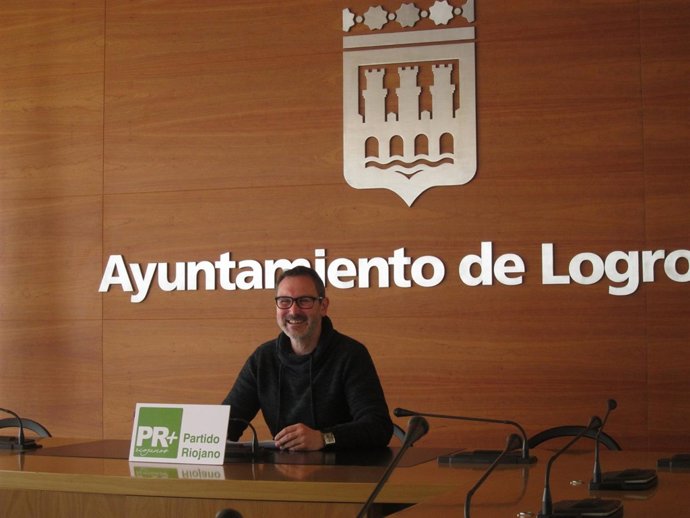 Rubén Antoñanzas, en la rueda de prensa