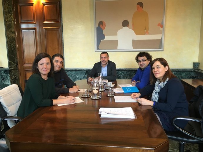 Momento de la reunión.