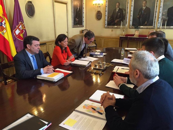 La viceconsejera de Ordenación en Burgos.