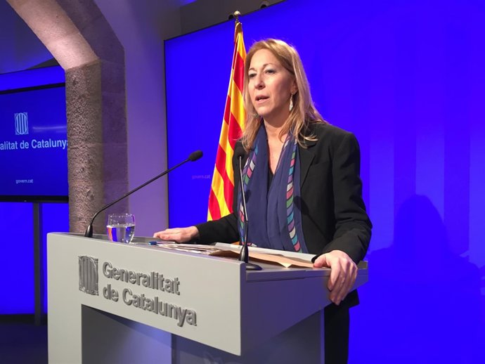 Neus Munté, consellera y portavoz de la Generalitat