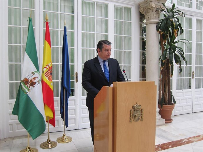 Delegado del Gobierno en Andalucía, Antonio Sanz.
