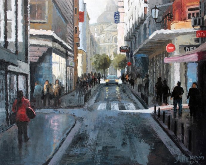 Óleo de Jesús Miramón